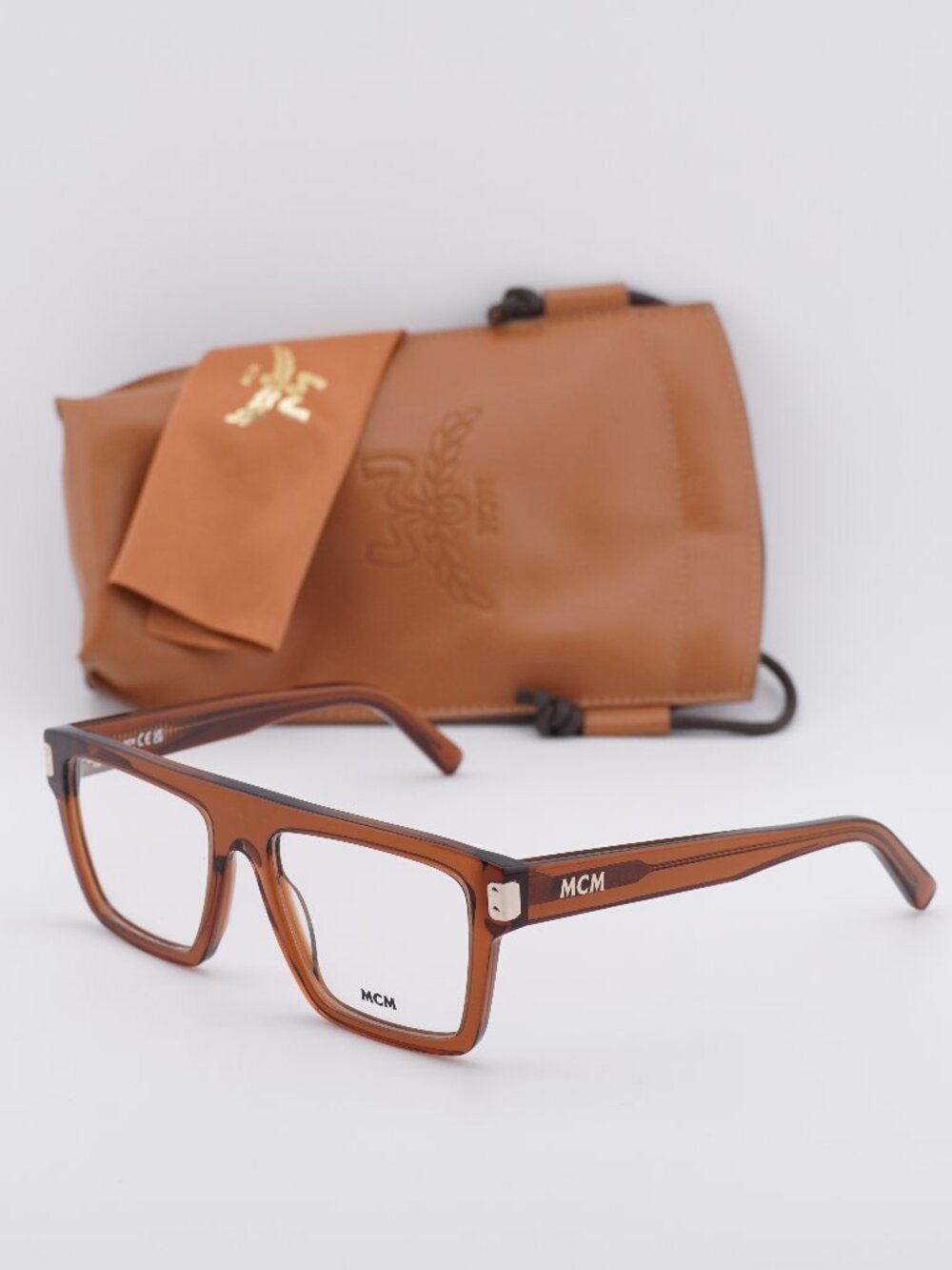 MCM MW5006 045 Square Eyeglasses 53mm - Brown